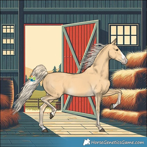 Horse Color:Palomino Splash