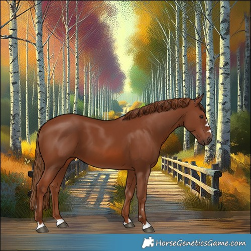 Horse Color:Chestnut 