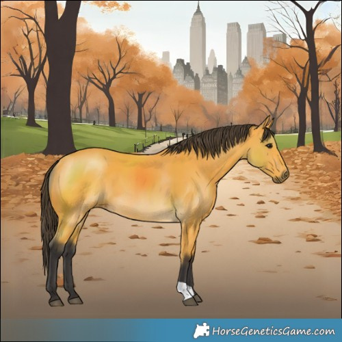 Horse Color:Buckskin