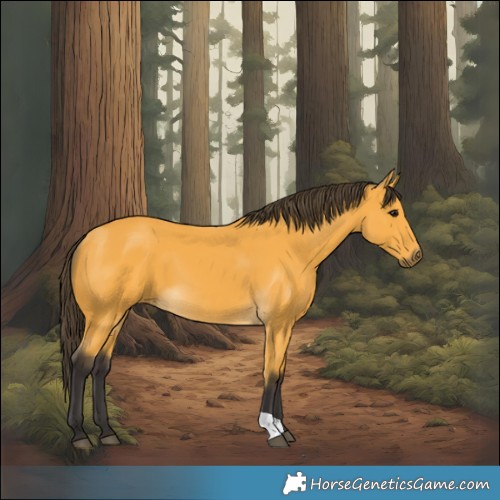 Horse Color:Buckskin 