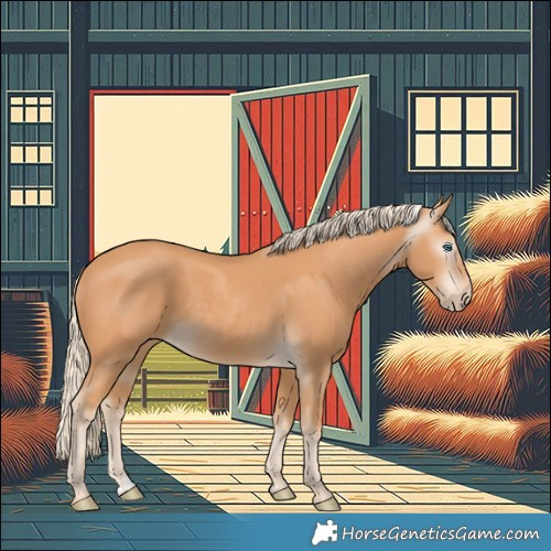 Horse Color:Gray Cremello 