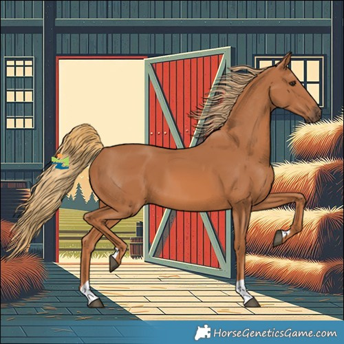 Horse Color:Chestnut 