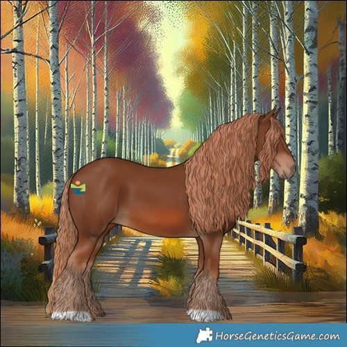 Horse Color:Chestnut 