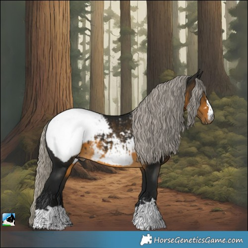 Horse Color:Gray Silver Buckskin Appaloosa