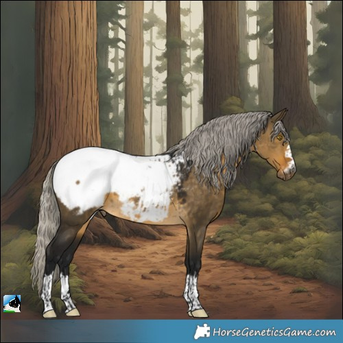 Horse Color:Gray Silver Buckskin Dun Appaloosa