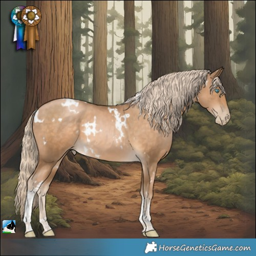 Horse Color:White Spotted Liver Chestnut Snowdrop Pearl Tobiano Rabicano 