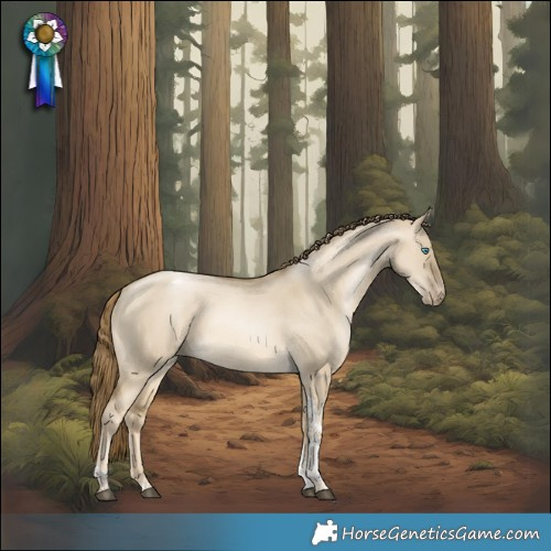 Horse Color:Smoky Grullo Snowdrop Tobiano Appaloosa
