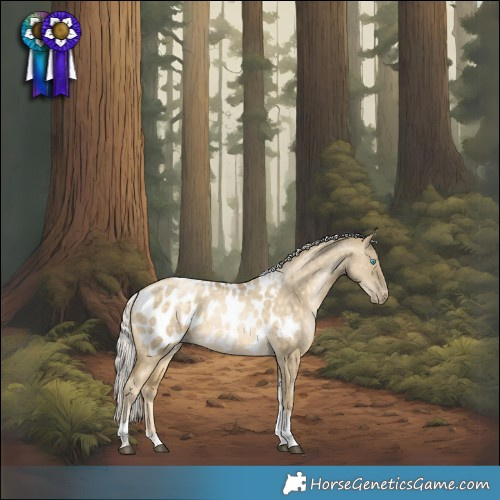 Horse Color:Silver Brown Snowdrop Pearl Dun Tobiano Appaloosa