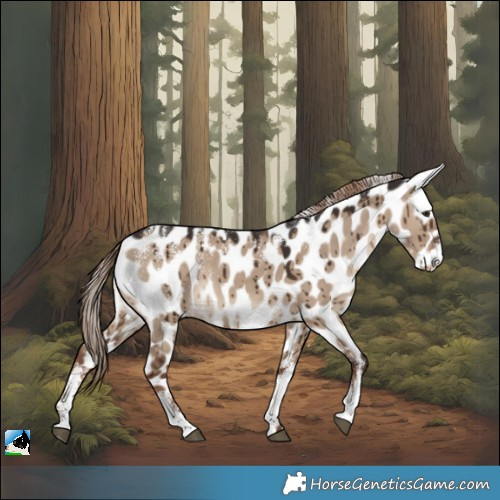 Horse Color:Powder White Liver Red Dun Appaloosa Brindle