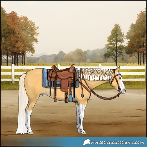 Horse Color:Palomino Splash