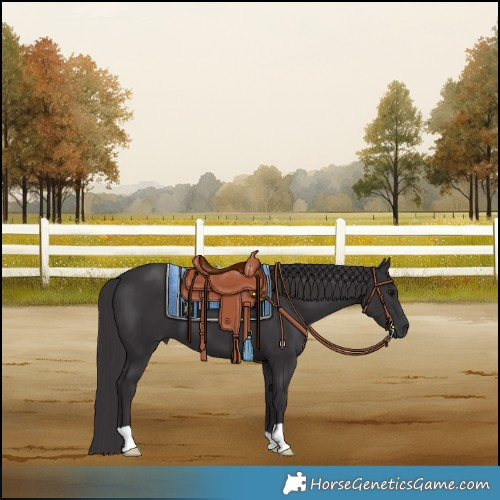 Horse Color:Smoky Black 