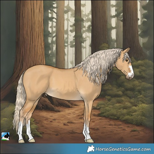 Horse Color:Palomino Dun