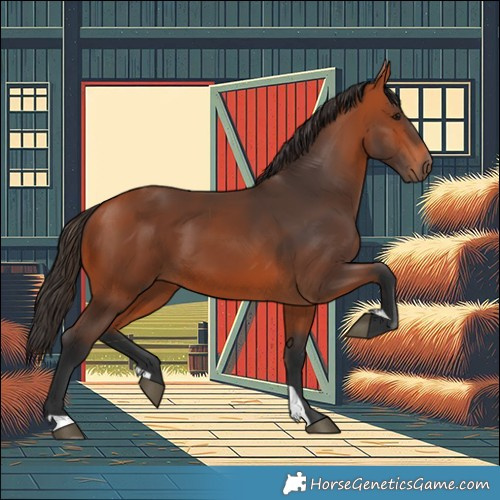 Horse Color:Bay 