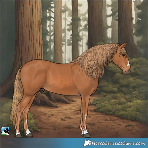 Horse Color:Chestnut 