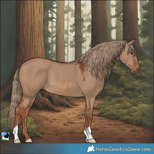 Horse Color:Red Dun 