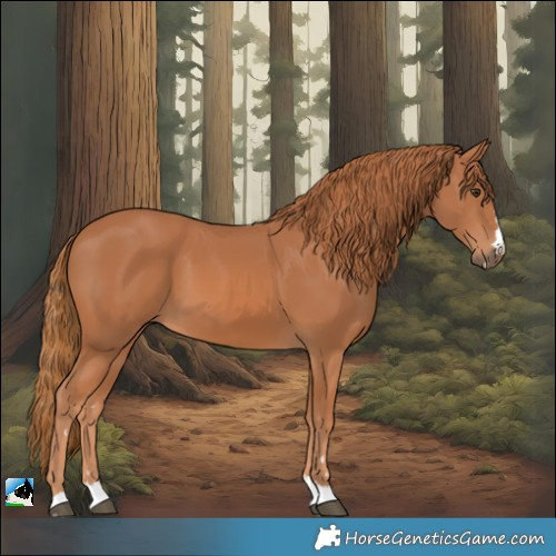 Horse Color:Chestnut 