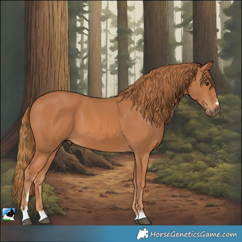 Horse Color:Chestnut 