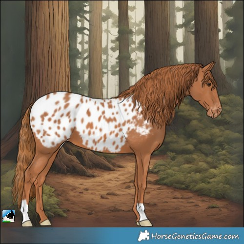 Horse Color:Chestnut Blanket