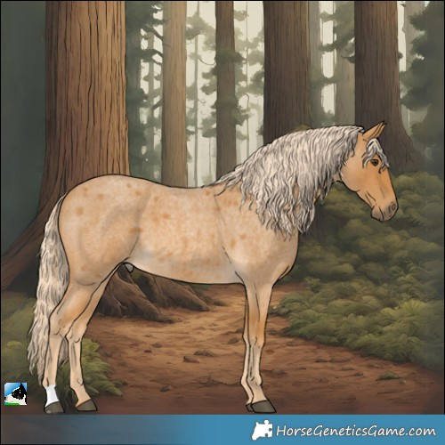 Horse Color:Palomino Roan