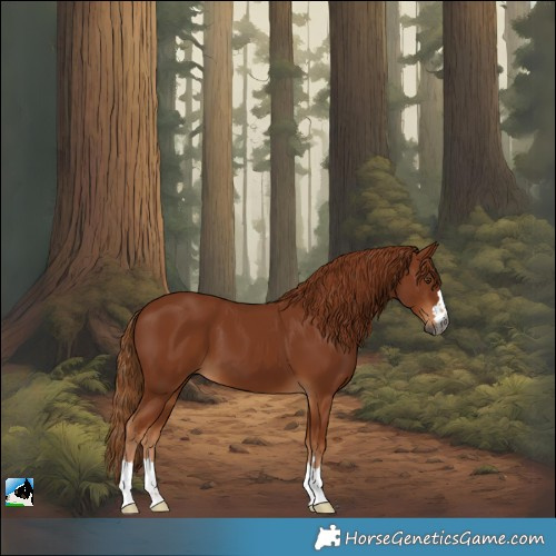 Horse Color:Gray Chestnut