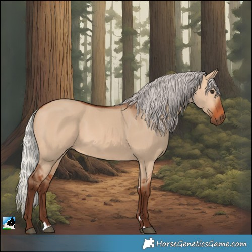 Horse Color:Silver Bay Dun