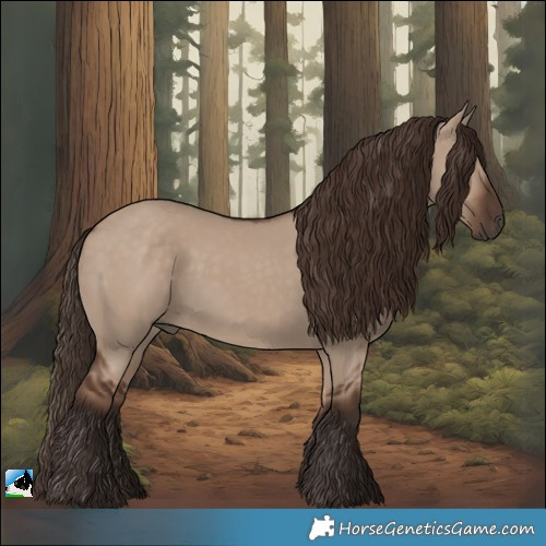 Horse Color:Liver Red Dun