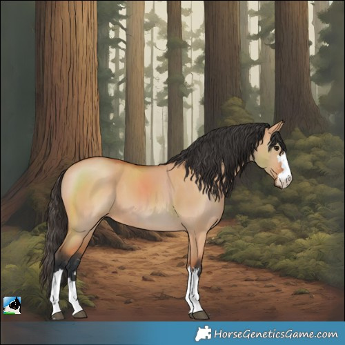Horse Color:Bay Dun