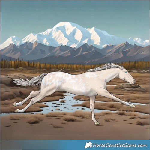Horse Color:Gold Cream Champagne Pearl Appaloosa