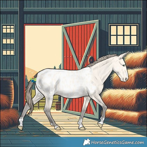 Horse Color:Amber Cream Champagne Dun Near Leopard 