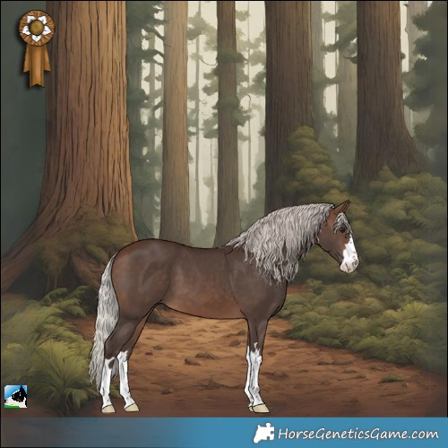 Horse Color:Silver Brown