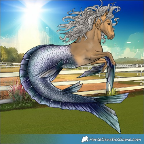 Horse Color:Silver Buckskin 