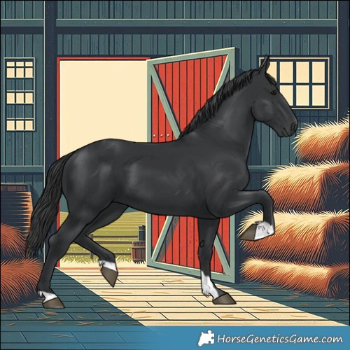 Horse Color:Black