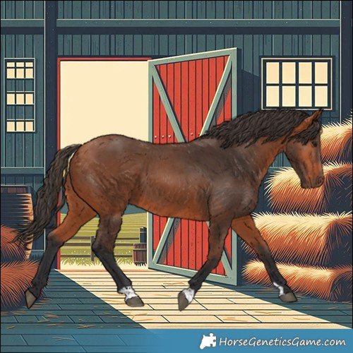 Horse Color:Bay 