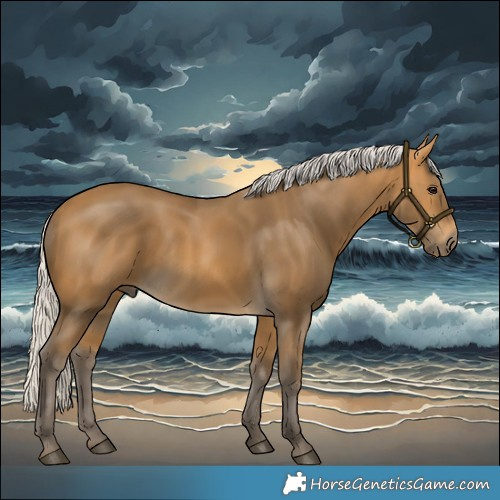 Horse Color:Silver Buckskin 