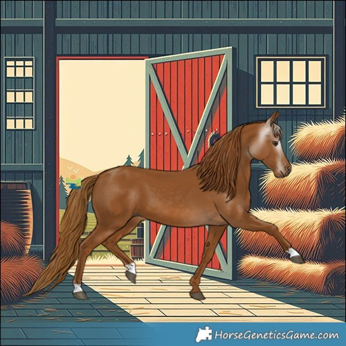 Horse Color:Gray Chestnut