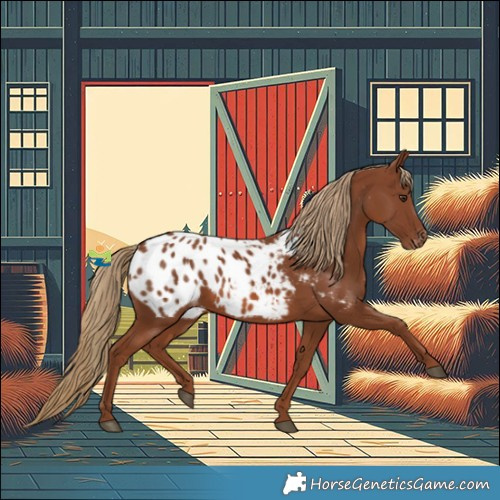 Horse Color:Chestnut Blanket 