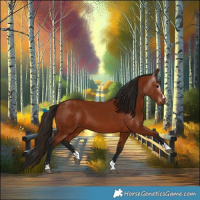 Horse Color:Gray Bay 