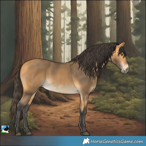 Horse Color:Buckskin 
