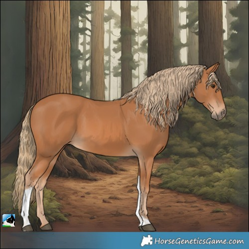 Horse Color:Chestnut Tobiano 