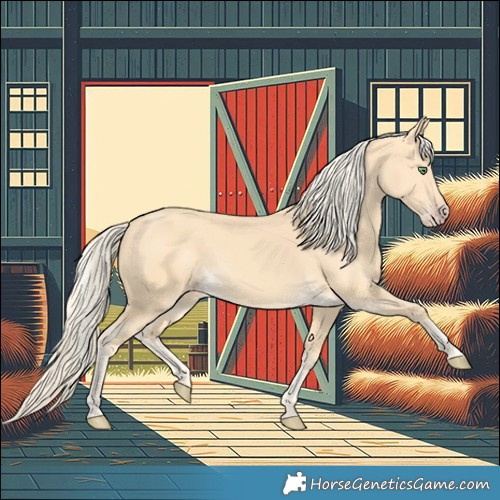 Horse Color:Gold Cream Champagne 