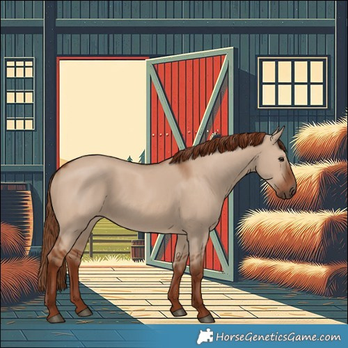 Horse Color:Red Dun