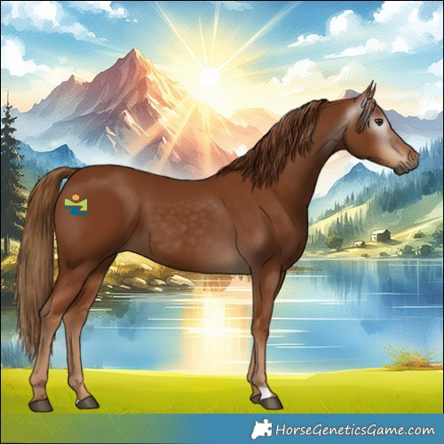 Horse Color:Gray Chestnut