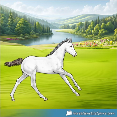 Horse Color:Chestnut Sabino Splash Appaloosa 