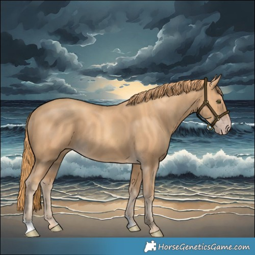 Horse Color:Gold Champagne