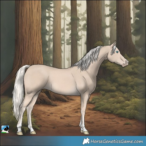 Horse Color:Cremello 