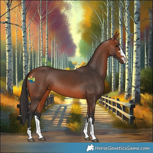 Horse Color:Bay 