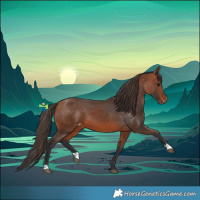 Horse Color:Bay Varnish