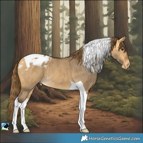 Horse Color:Buckskin Dun Tobiano Appaloosa Brindle