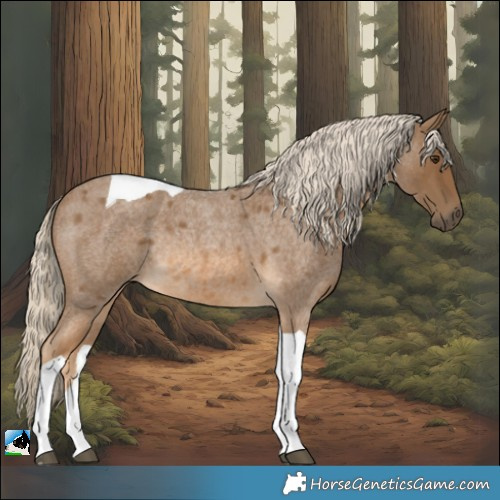 Horse Color:Chocolate Palomino Roan Tobiano Rabicano 