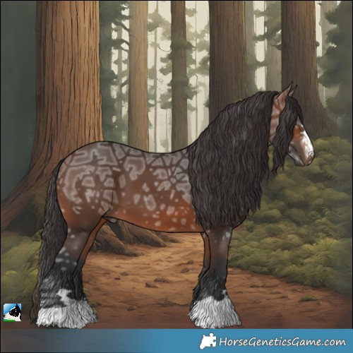 Horse Color:Brown Ice